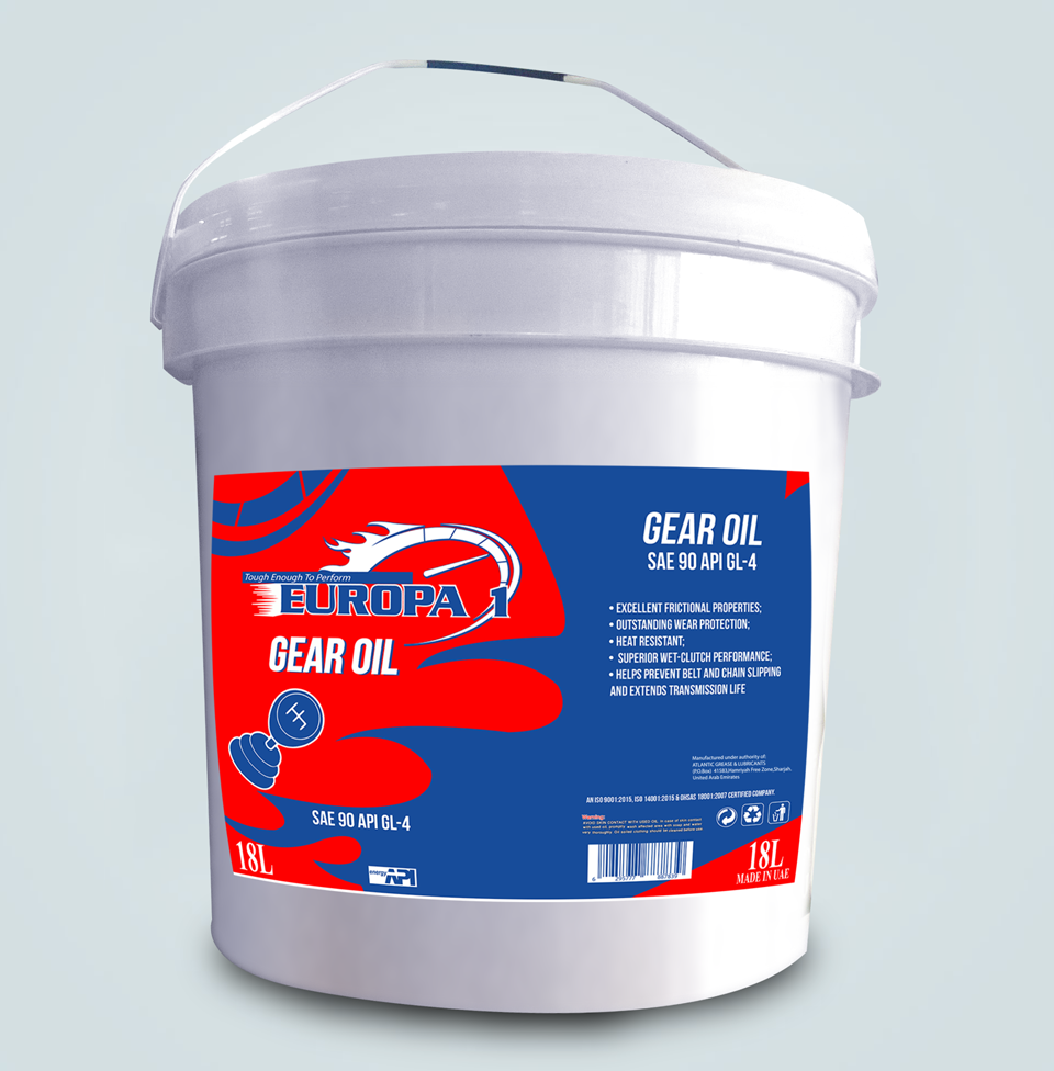 Europa Gear Oil SAE 90 API GL-4 18L